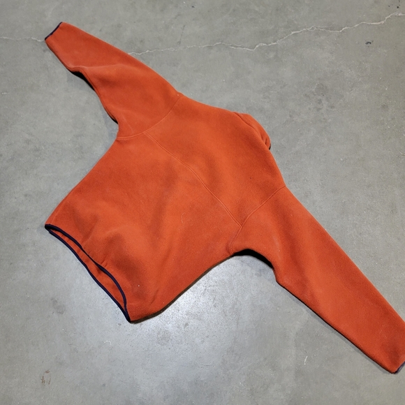 PATAGONIA Men's Synchilla Snap T Fleece Jacket burnt orange One Pocket Size S - Picture 12 of 13
